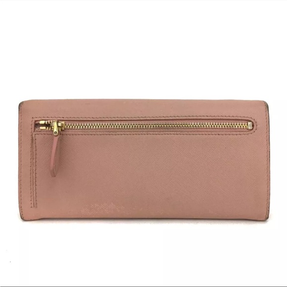 PRADA Saffiano Leather Long Bifold Wallet - Picture 4 of 8